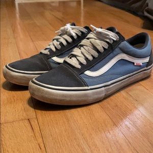 Vans Pros (blue on blue)